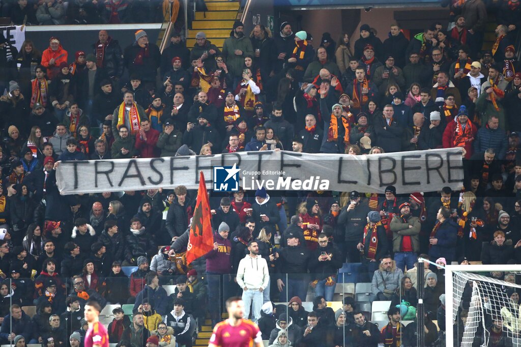 Udinese Calcio vs AS Roma - ITALIAN SERIE A - SOCCER