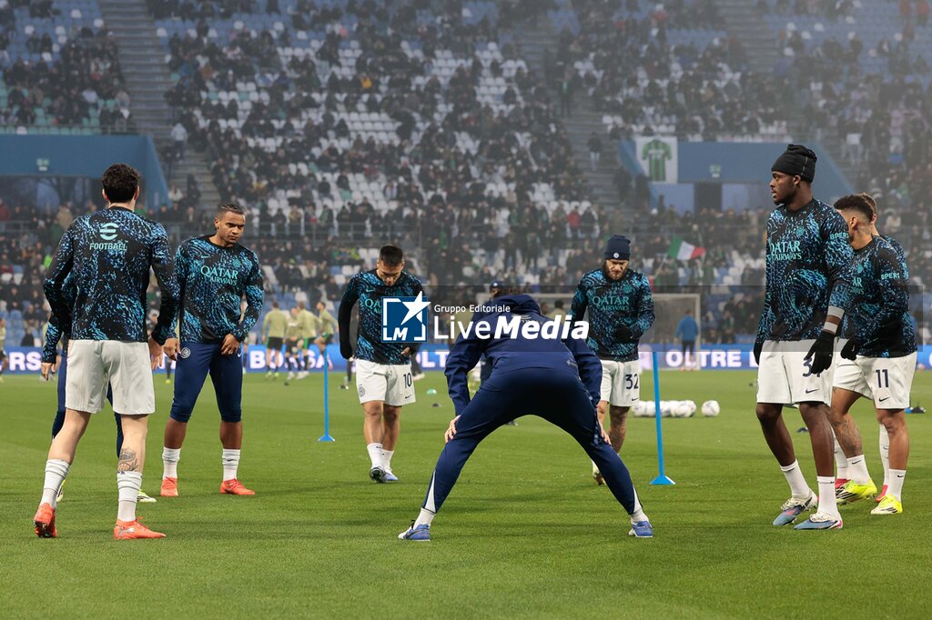 US Sassuolo vs Inter - FC Internazionale - ITALIAN SERIE A - SOCCER