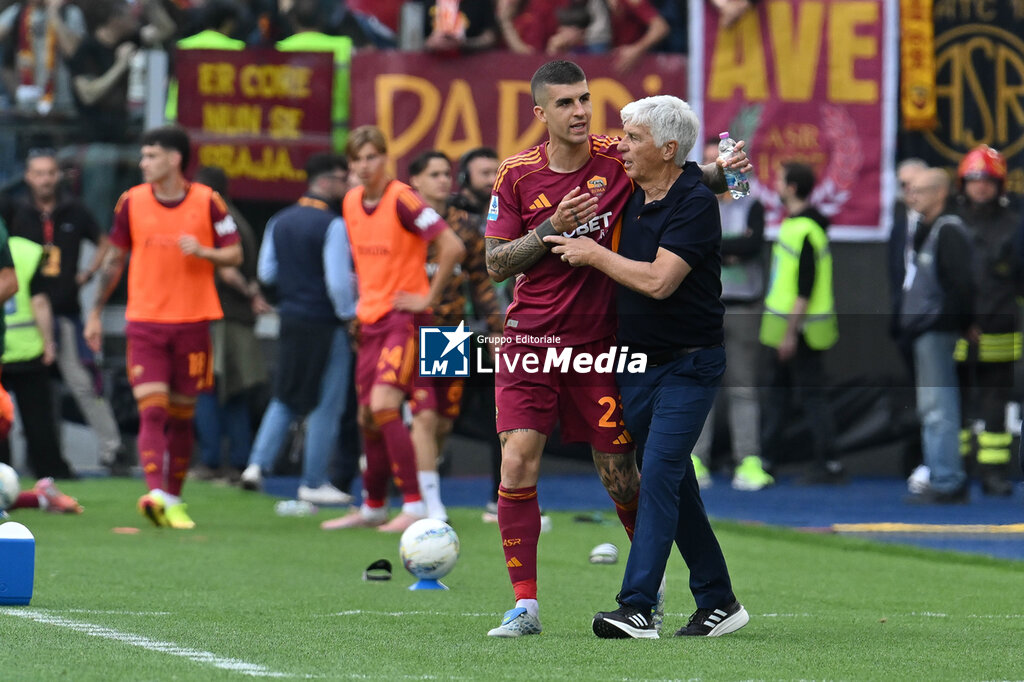 AS Roma vs SS Lazio - ITALIAN SERIE A - SOCCER