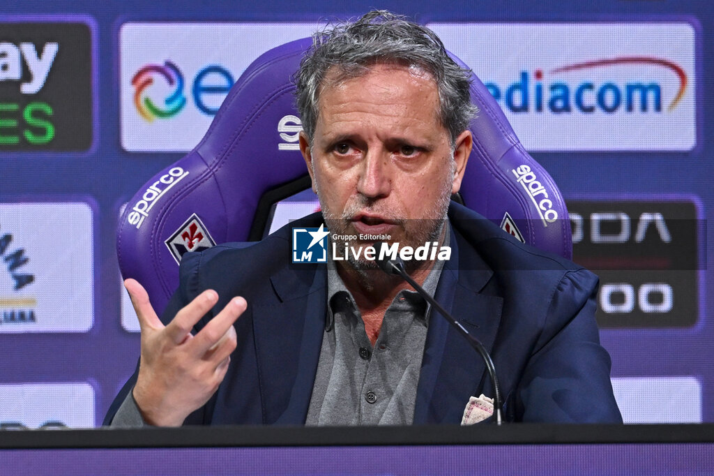 End-of-season press conference of ACF Fiorentina - ITALIAN SERIE A - SOCCER