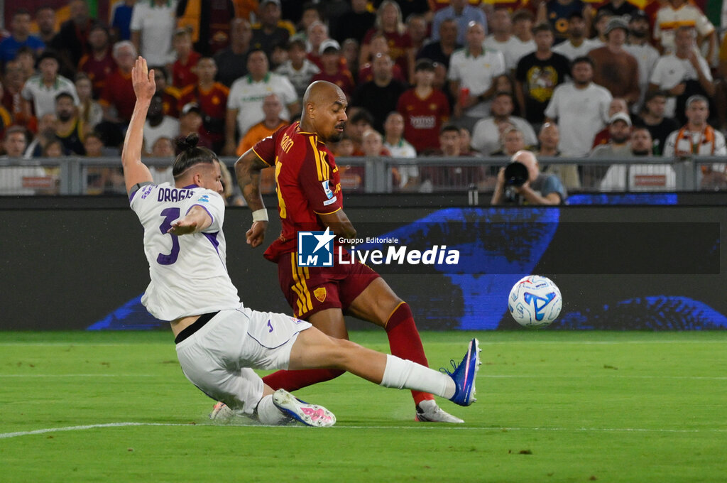 AS Roma vs ACF Fiorentina - ITALIAN SERIE A - SOCCER