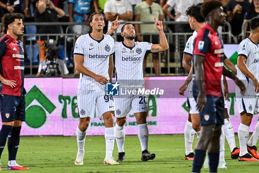 Cagliari Calcio vs Inter - FC Internazionale - ITALIAN SERIE A - SOCCER