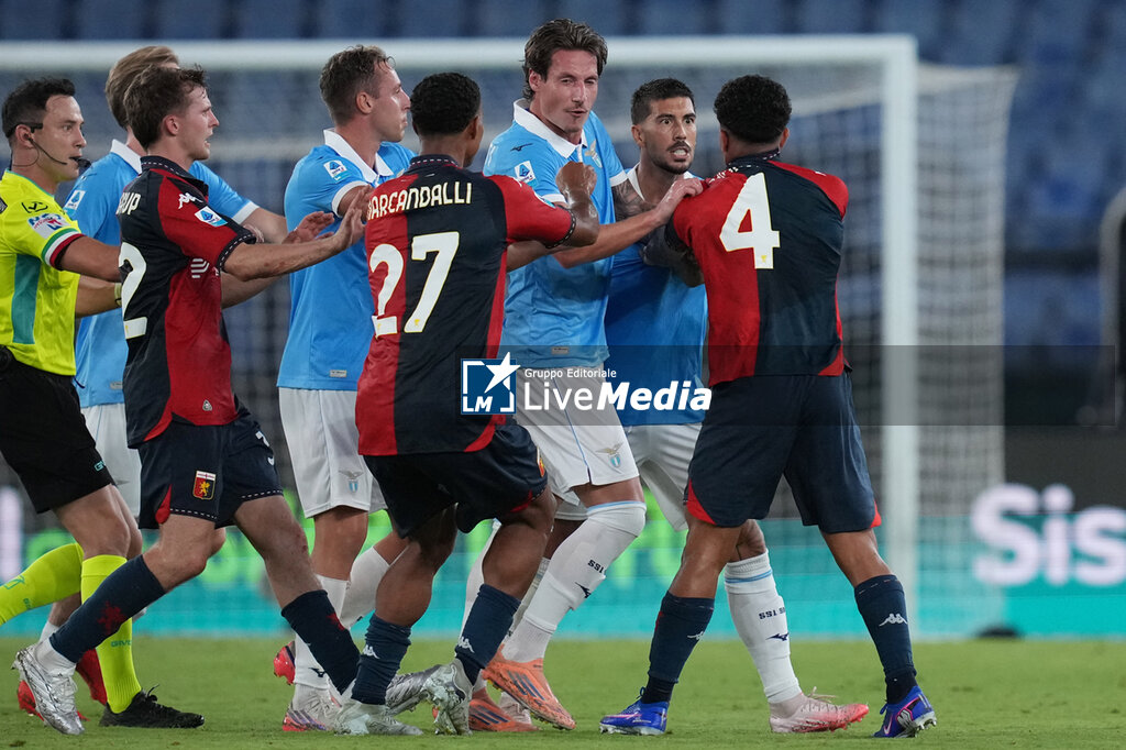SS Lazio vs Genoa CFC - ITALIAN SERIE A - SOCCER