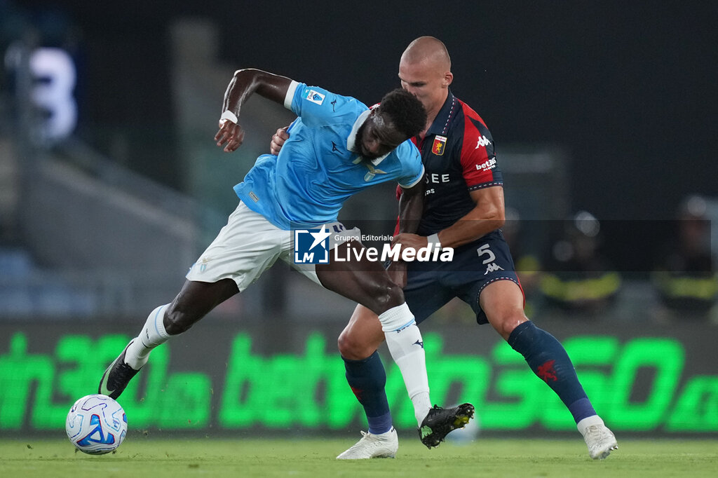 SS Lazio vs Genoa CFC - ITALIAN SERIE A - SOCCER