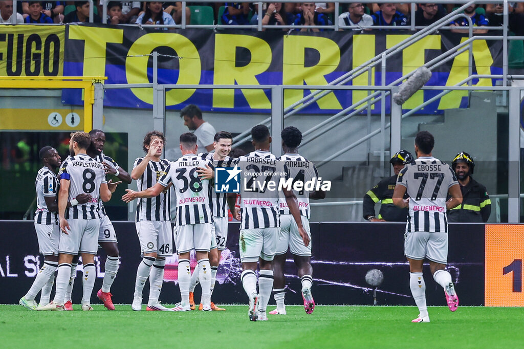 Inter - FC Internazionale vs Udinese Calcio - ITALIAN SERIE A - SOCCER