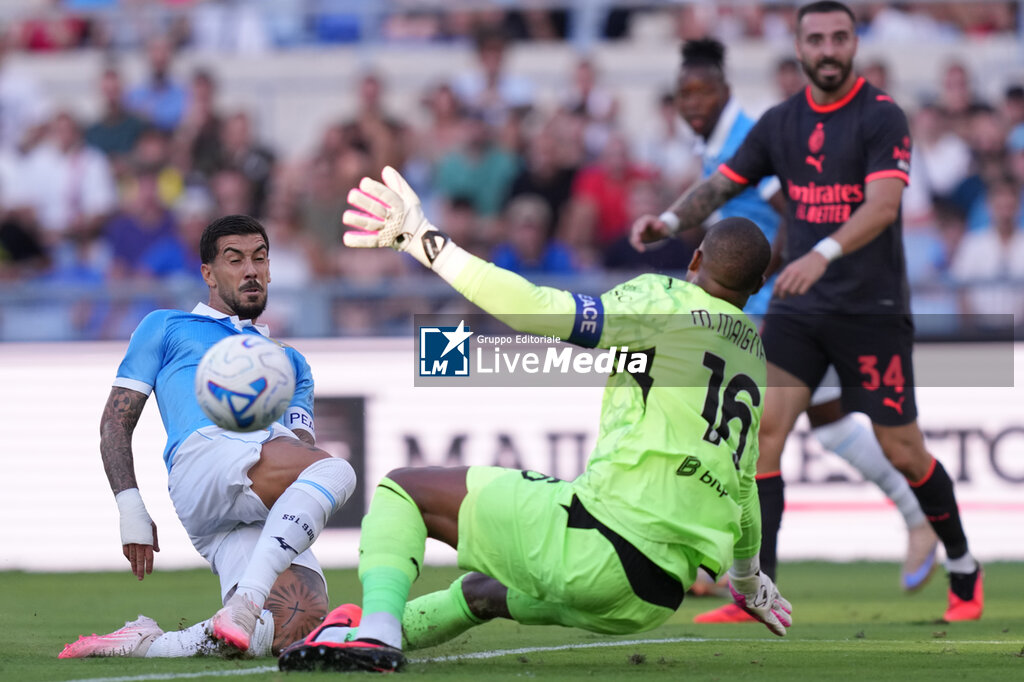 SS Lazio vs AC Milan - ITALIAN SERIE A - SOCCER
