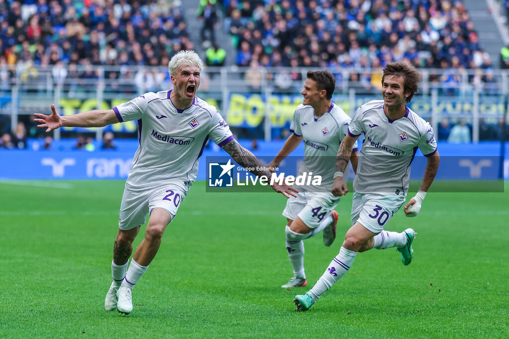 Inter - FC Internazionale vs ACF Fiorentina - ITALIAN SERIE A - SOCCER