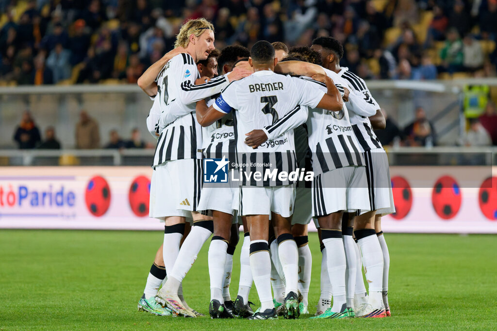 US Lecce vs Juventus FC - ITALIAN SERIE A - SOCCER