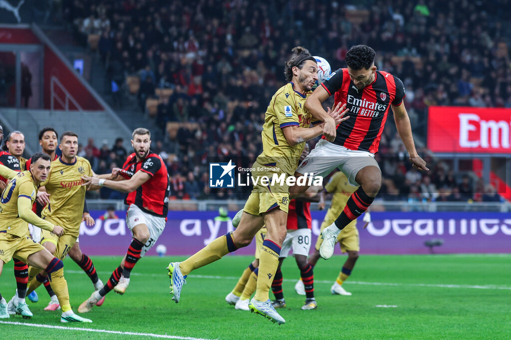 AC Milan vs Bologna FC - ITALIAN SERIE A - SOCCER