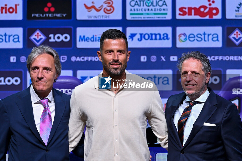 Presentation of ACF Fiorentina's new head coach Fabio Grosso - ITALIAN SERIE A - SOCCER