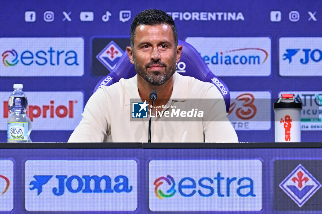 Presentation of ACF Fiorentina's new head coach Fabio Grosso - ITALIAN SERIE A - SOCCER