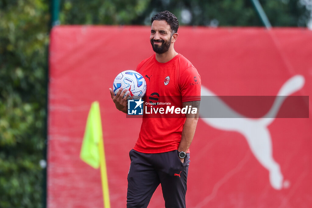 AC Milan training session - ITALIAN SERIE A - SOCCER