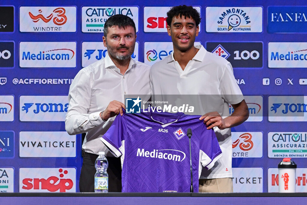 Presentation of ACF Fiorentina's new player Arthur Atta - ITALIAN SERIE A - SOCCER