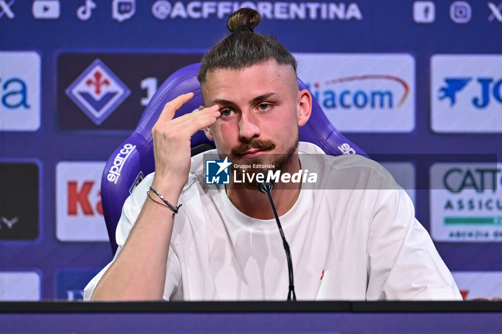 Presentation of ACF Fiorentina's new player Radu Dragusin - ITALIAN SERIE A - SOCCER
