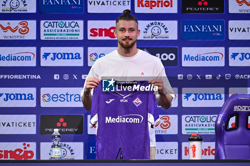 Presentation of ACF Fiorentina's new player Radu Dragusin - ITALIAN SERIE A - SOCCER