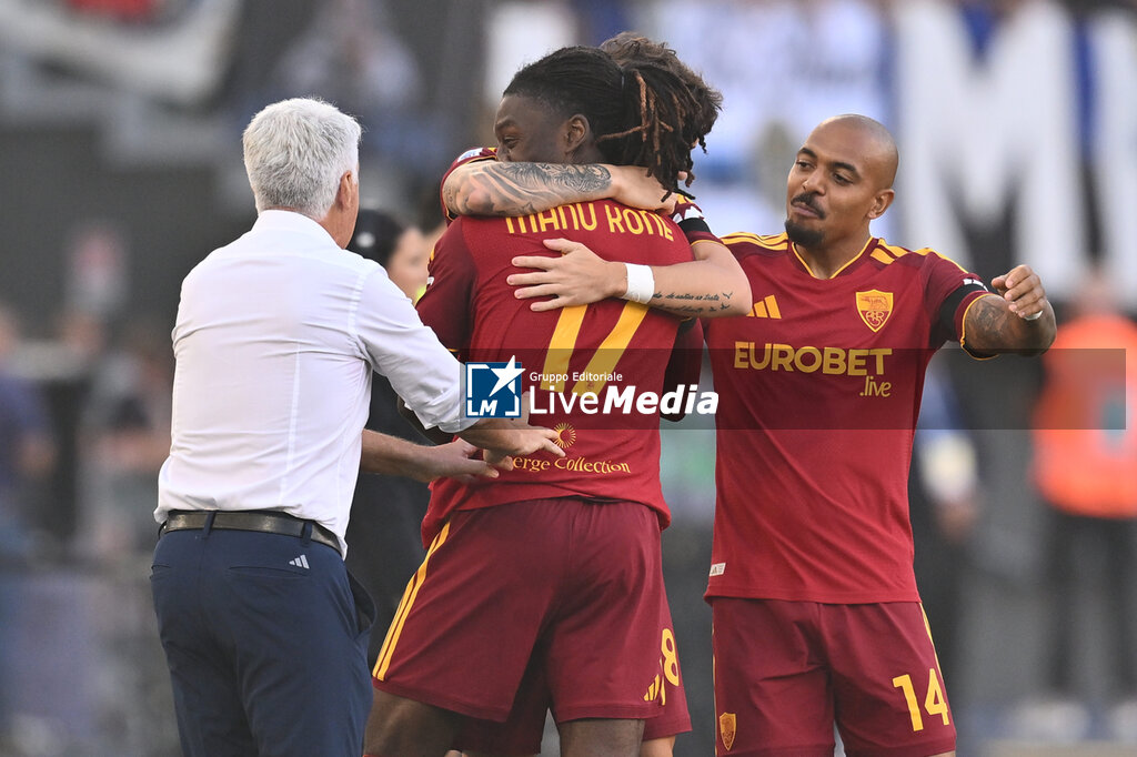 AS Roma vs Inter - FC Internazionale - ITALIAN SERIE A - SOCCER