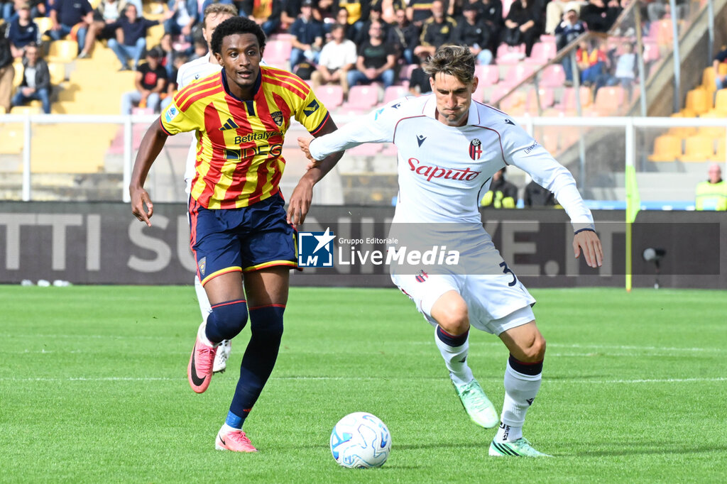 US Lecce vs Bologna FC - ITALIAN SERIE A - SOCCER