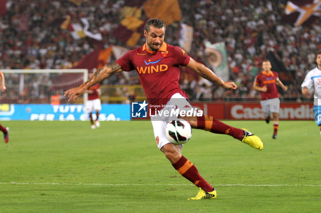 AS Roma - Daniel Osvaldo - ITALIAN SERIE A - SOCCER