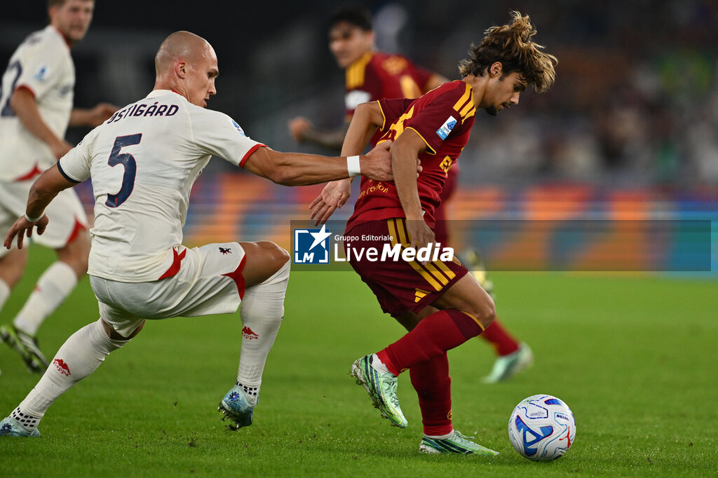 AS Roma vs Genoa CFC - ITALIAN SERIE A - SOCCER