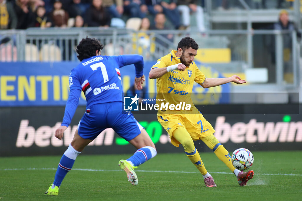 Frosinone Calcio vs UC Sampdoria - ITALIAN SERIE B - SOCCER