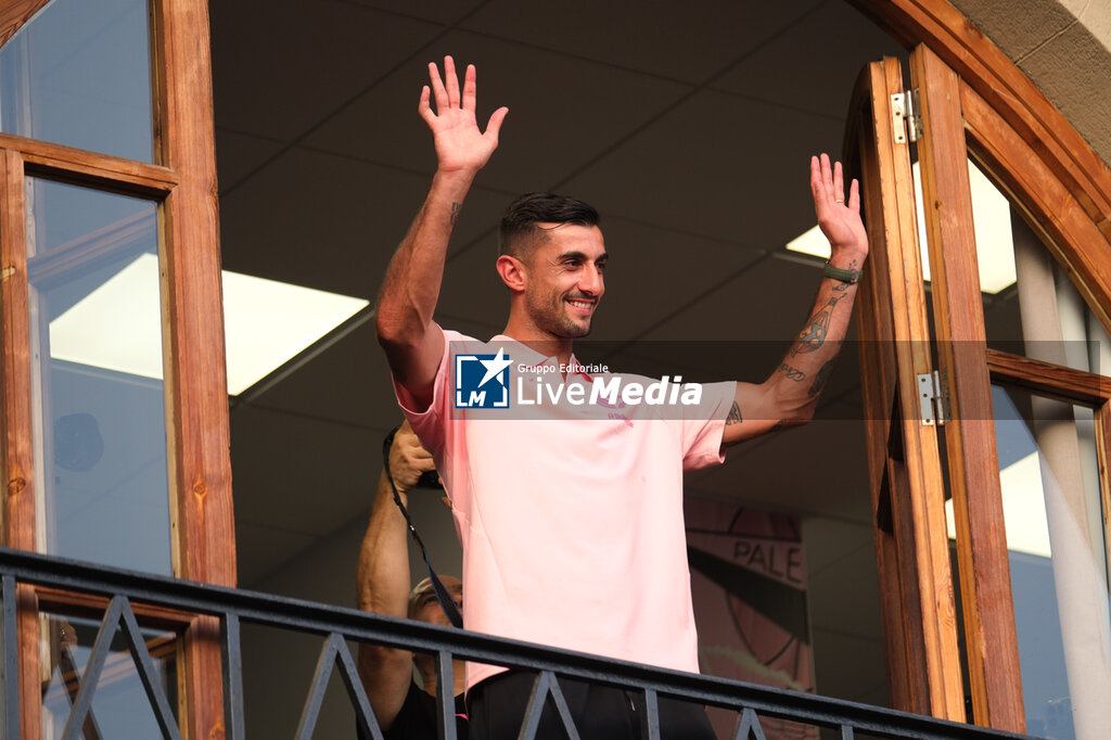 Presentation of new Palermo FC player Mattia Perin - ITALIAN SERIE B - SOCCER