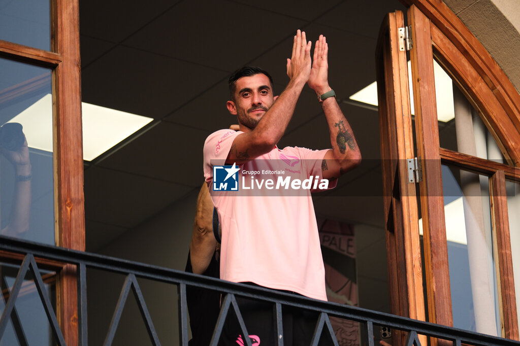 Presentation of new Palermo FC player Mattia Perin - ITALIAN SERIE B - SOCCER