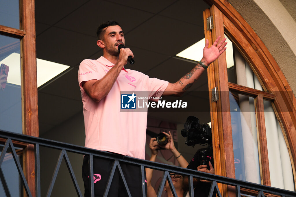 Presentation of new Palermo FC player Mattia Perin - ITALIAN SERIE B - SOCCER