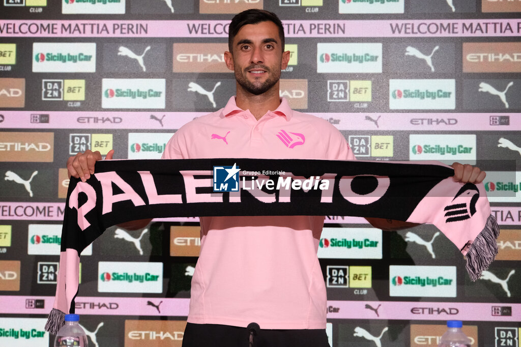 Palermo FC - Mattia Perin Press Conference - ITALIAN SERIE B - SOCCER
