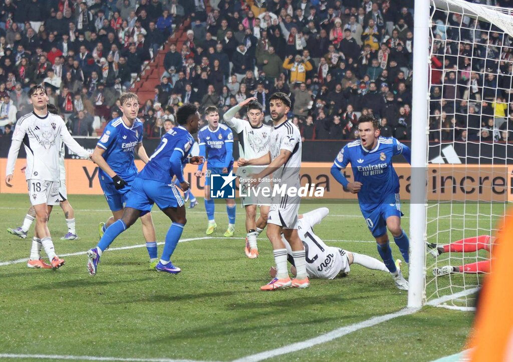 Copa del Rey: Albacete vs Real Madrid - SPANISH CUP - SOCCER