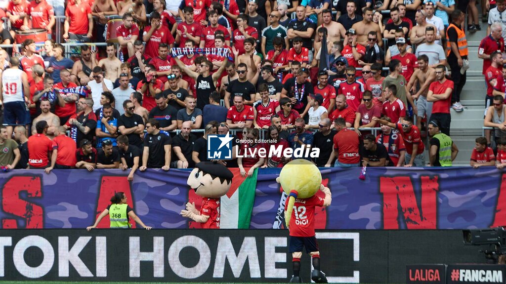 Spanish Liga EA Sports: CA Osasuna vs Rayo Vallecano, Pamplona, Spain - SPANISH LA LIGA - SOCCER