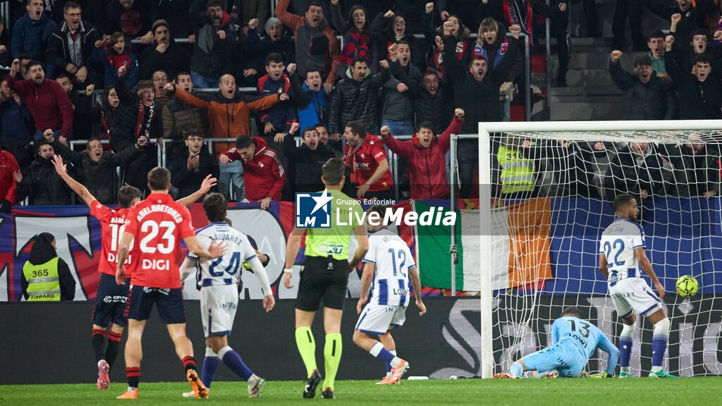 Spanish Liga EA Sports: CA Osasuna vs Levante UD, Pamplona, Spain - SPANISH LA LIGA - SOCCER