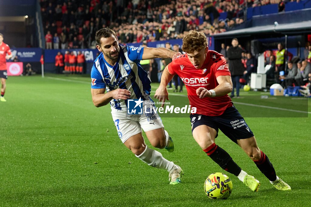 Spanish Liga EA Sports: CA Osasuna vs Deportivo Alaves, Pamplona, Spain - SPANISH LA LIGA - SOCCER
