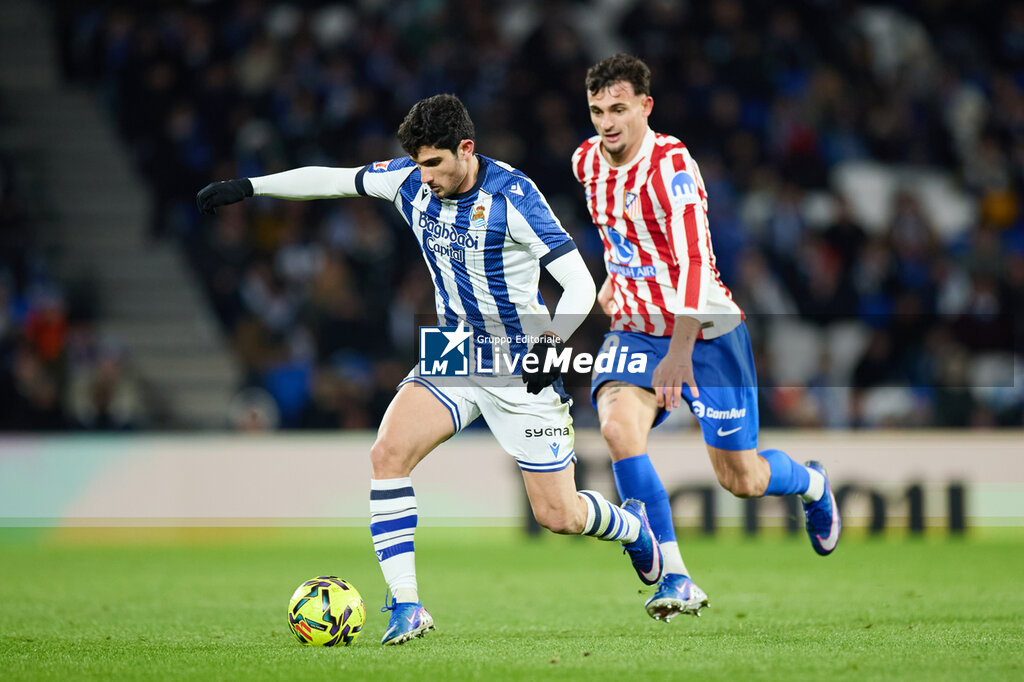 FOOTBALL - SPANISH CHAMP - REAL SOCIEDAD v ATLETICO MADRID - SPANISH LA LIGA - SOCCER