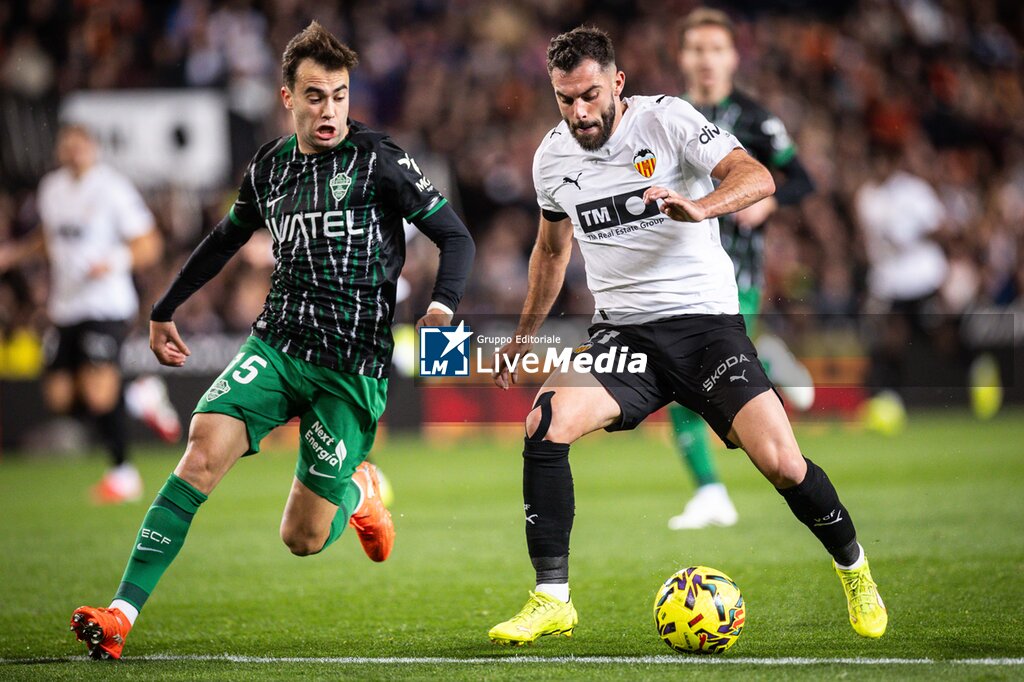 FOOTBALL - SPANISH CHAMP - VALENCIA v ELCHE - SPANISH LA LIGA - SOCCER