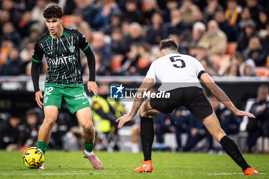 VALENCIA vs ELCHE - SPANISH LA LIGA - SOCCER