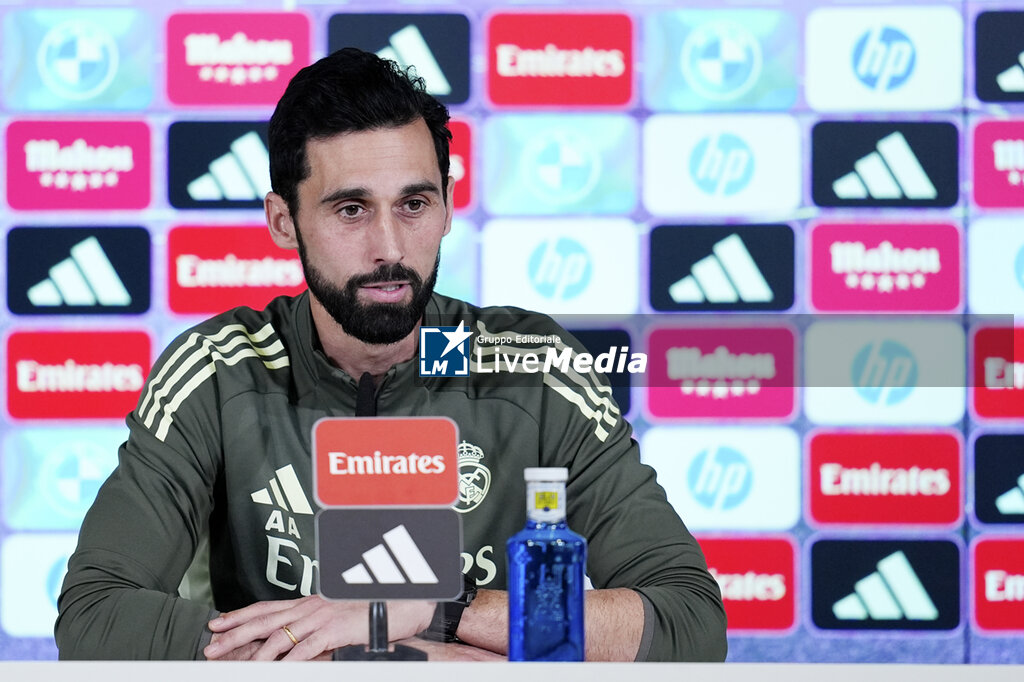 REAL MADRID NEW HEAD COACH ALVARO ARBELOA - SPANISH LA LIGA - SOCCER