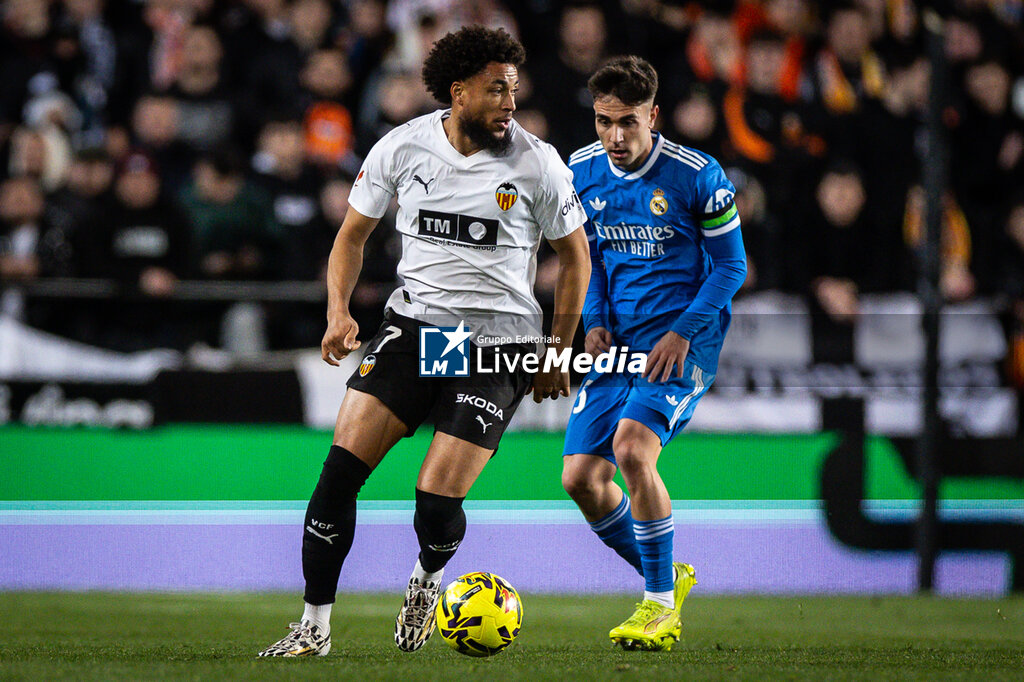 FOOTBALL - SPANISH CHAMP - VALENCIA v REAL MADRID - SPANISH LA LIGA - SOCCER