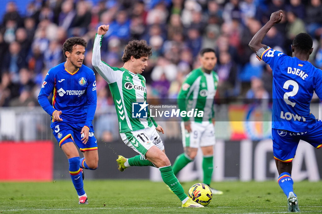 FOOTBALL - SPANISH CHAMP - GETAFE v REAL BETIS - SPANISH LA LIGA - SOCCER