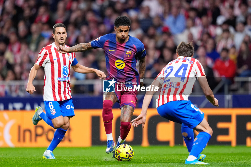 FOOTBALL - SPANISH CHAMP - ATLETICO MADRID v BARCELONA - SPANISH LA LIGA - SOCCER