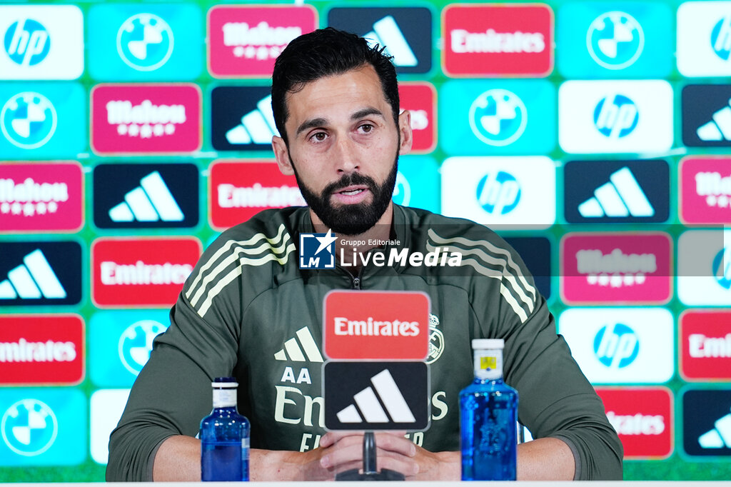 ALVARO ARBELOA - PRESS CONFERENCE - SPANISH LA LIGA - SOCCER