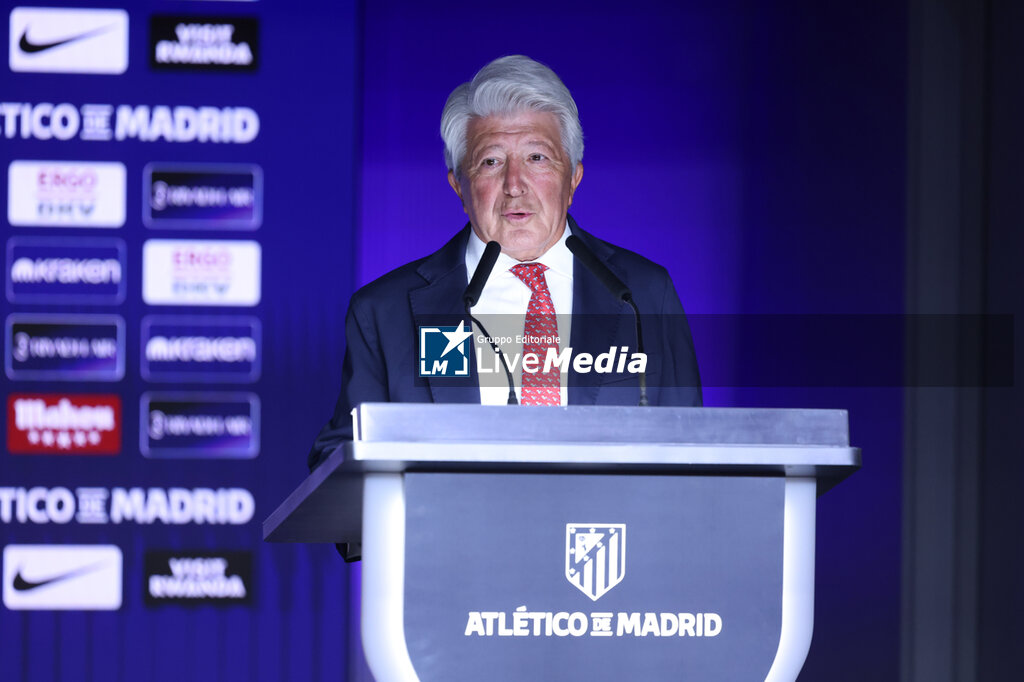 FOOTBALL - PRESENTATION ALEJANDRO GRIMALDO IN ATLETICO MADRID - SPANISH LA LIGA - SOCCER
