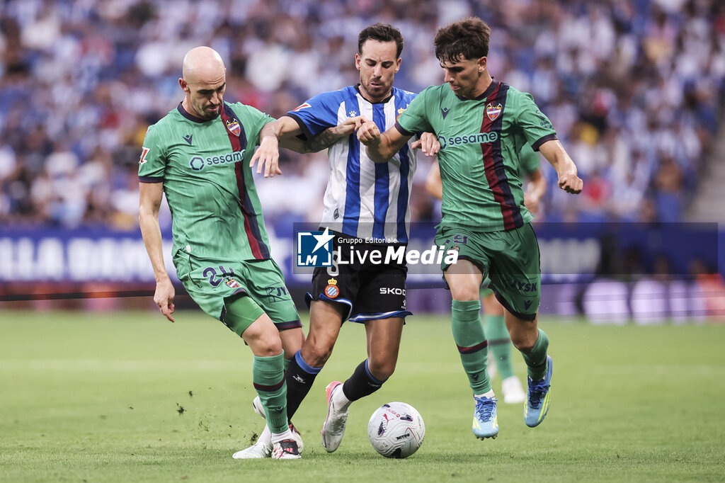 FOOTBALL - SPANISH CHAMP - ESPANYOL v LEVANTE - SPANISH LA LIGA - SOCCER