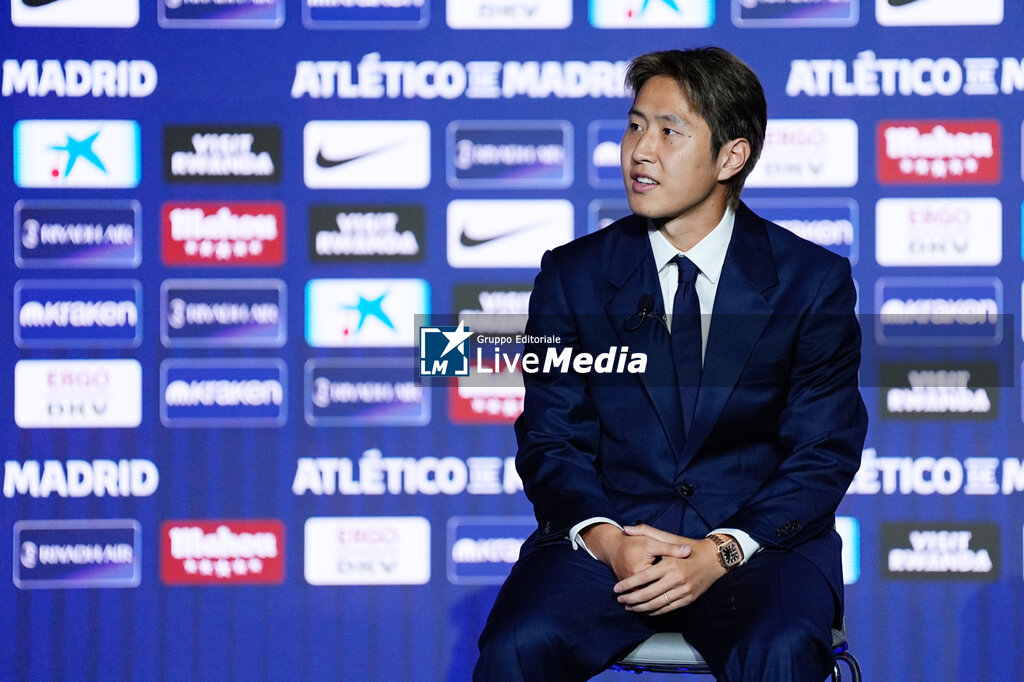 PRESENTATION KANG-IN LEE IN ATLETICO MADRID - SPANISH LA LIGA - SOCCER