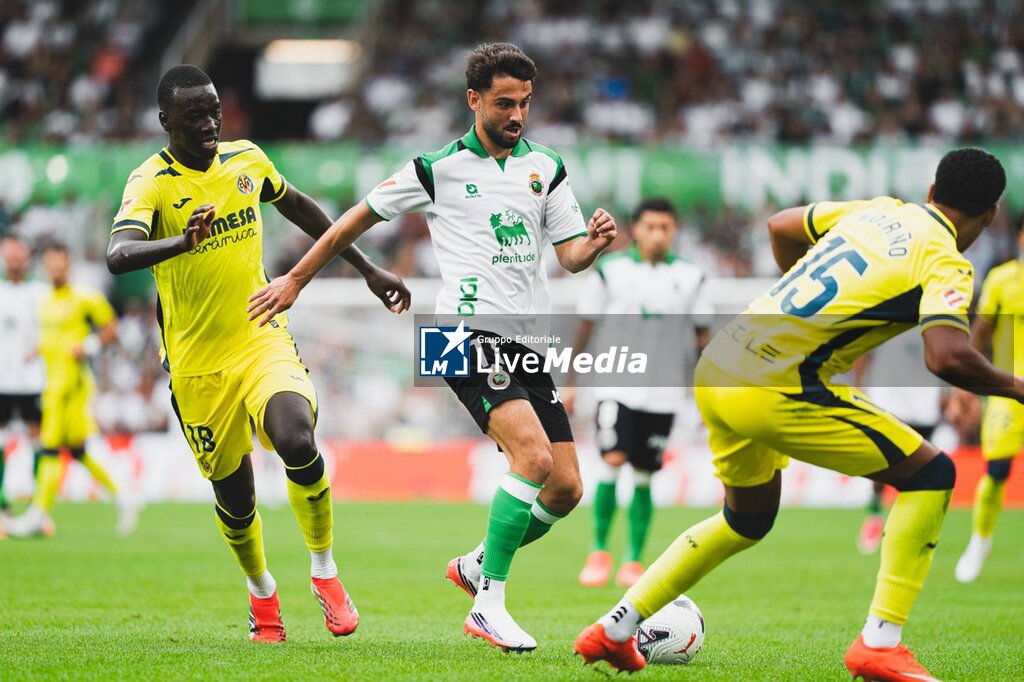 Real Racing Club vs Villarreal - SPANISH LA LIGA - SOCCER