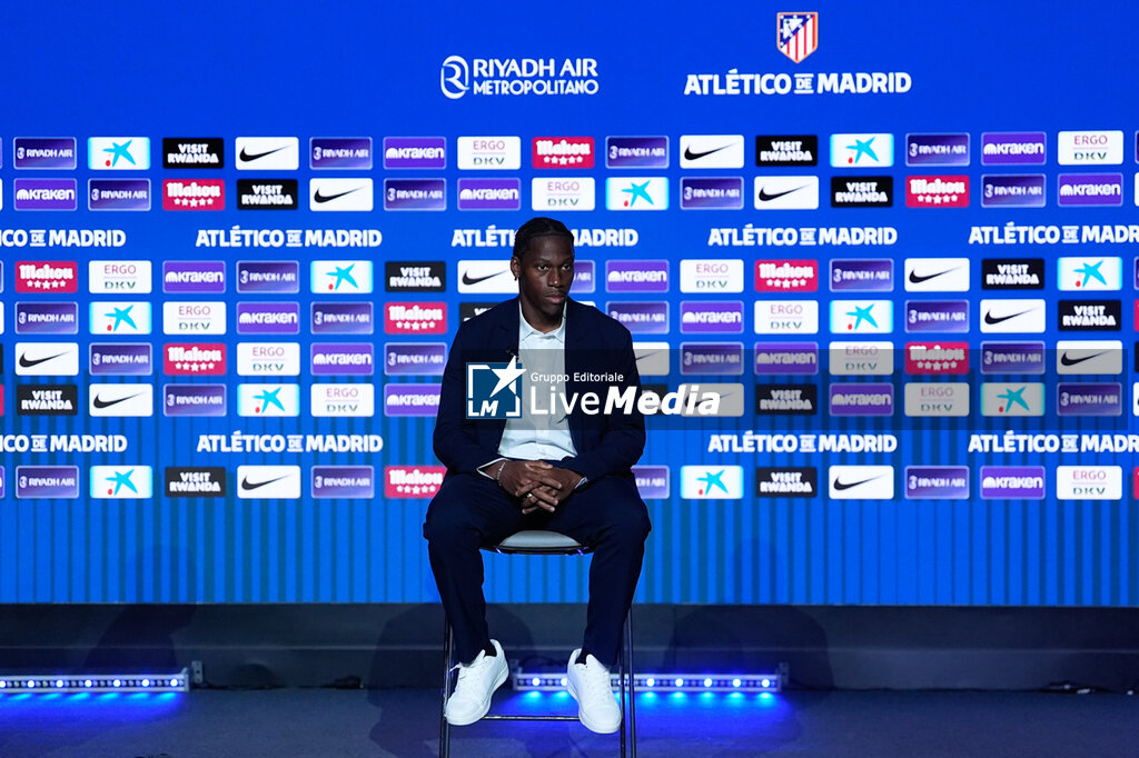 PRESENTATION JONATHAN DAVID IN ATLETICO MADRID - SPANISH LA LIGA - SOCCER