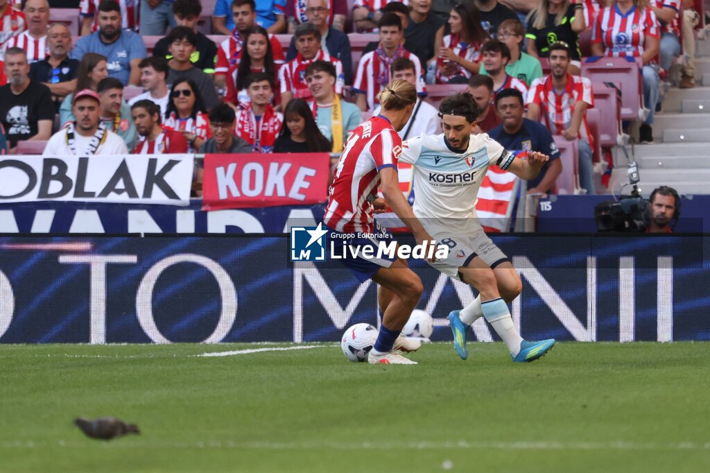 Atletico Madrid vs Osasuna - SPANISH LA LIGA - SOCCER
