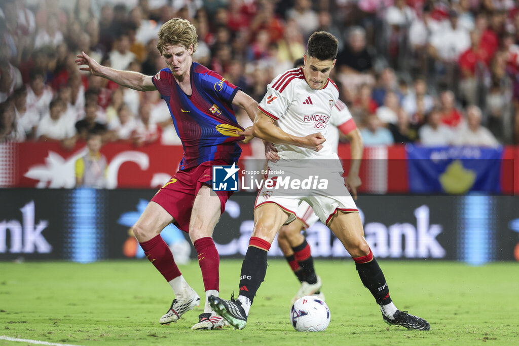 SEVILLA FC vs BARCELONA - SPANISH LA LIGA - SOCCER