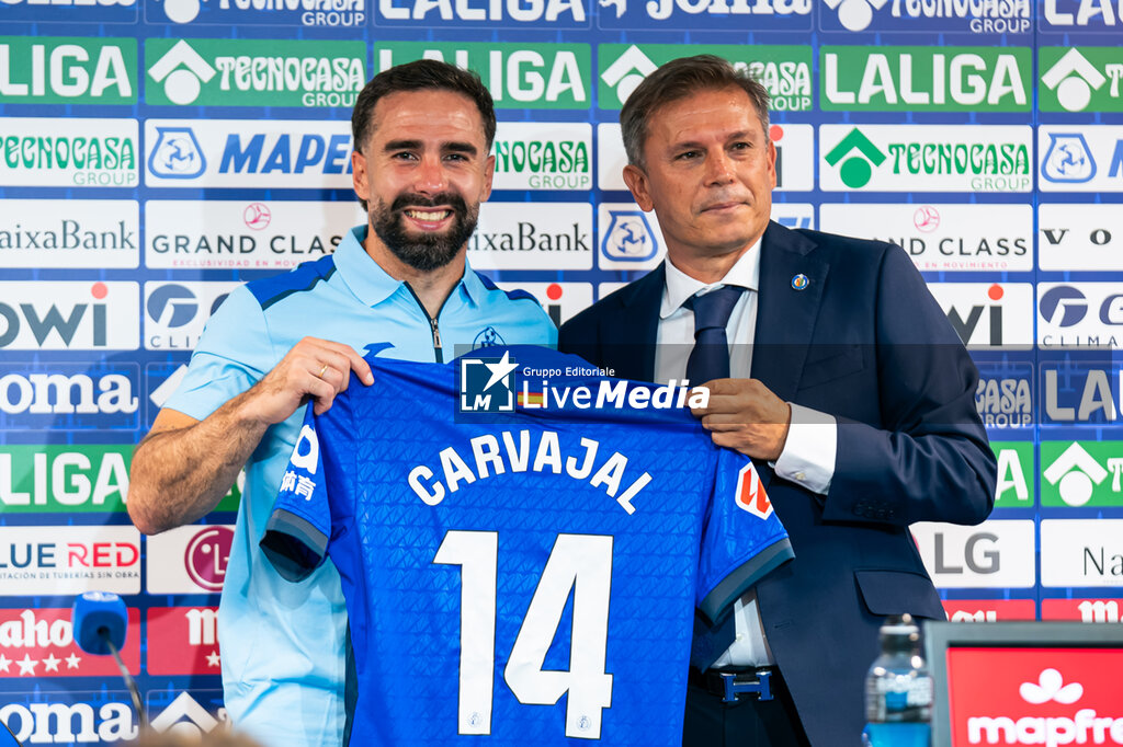 Getafe CF - Press Conference with Dani Carvajal - SPANISH LA LIGA - SOCCER