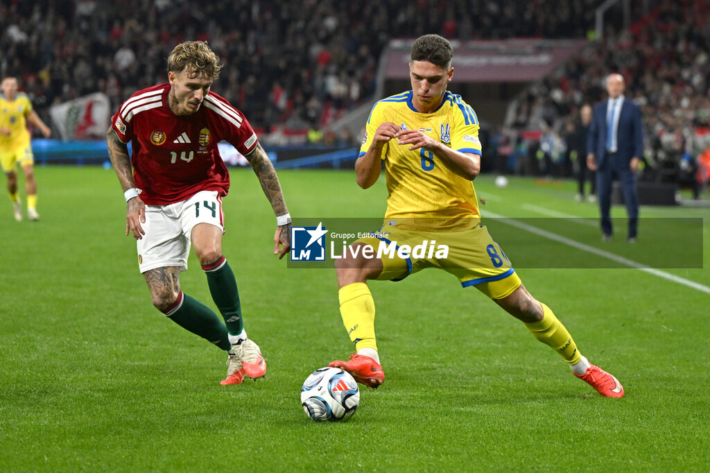 Hungary vs Ukraine - UEFA NATIONS LEAGUE - SOCCER