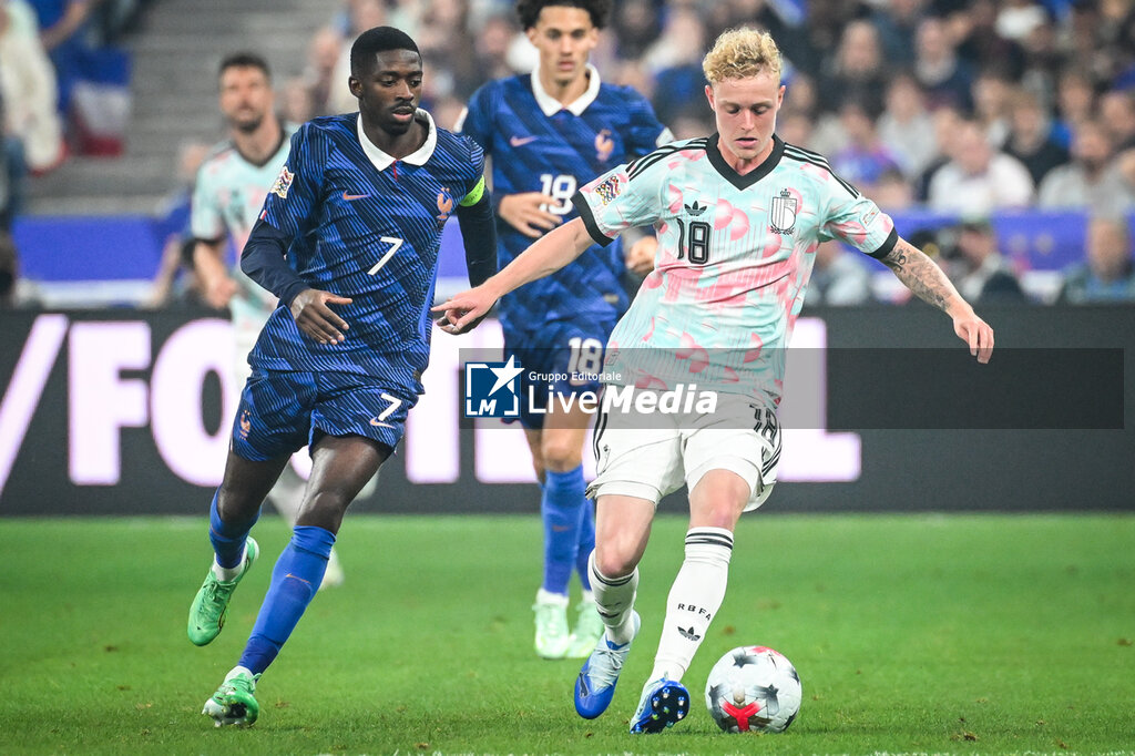 FOOTBALL - NATIONS LEAGUE - FRANCE v BELGIUM - UEFA NATIONS LEAGUE - SOCCER
